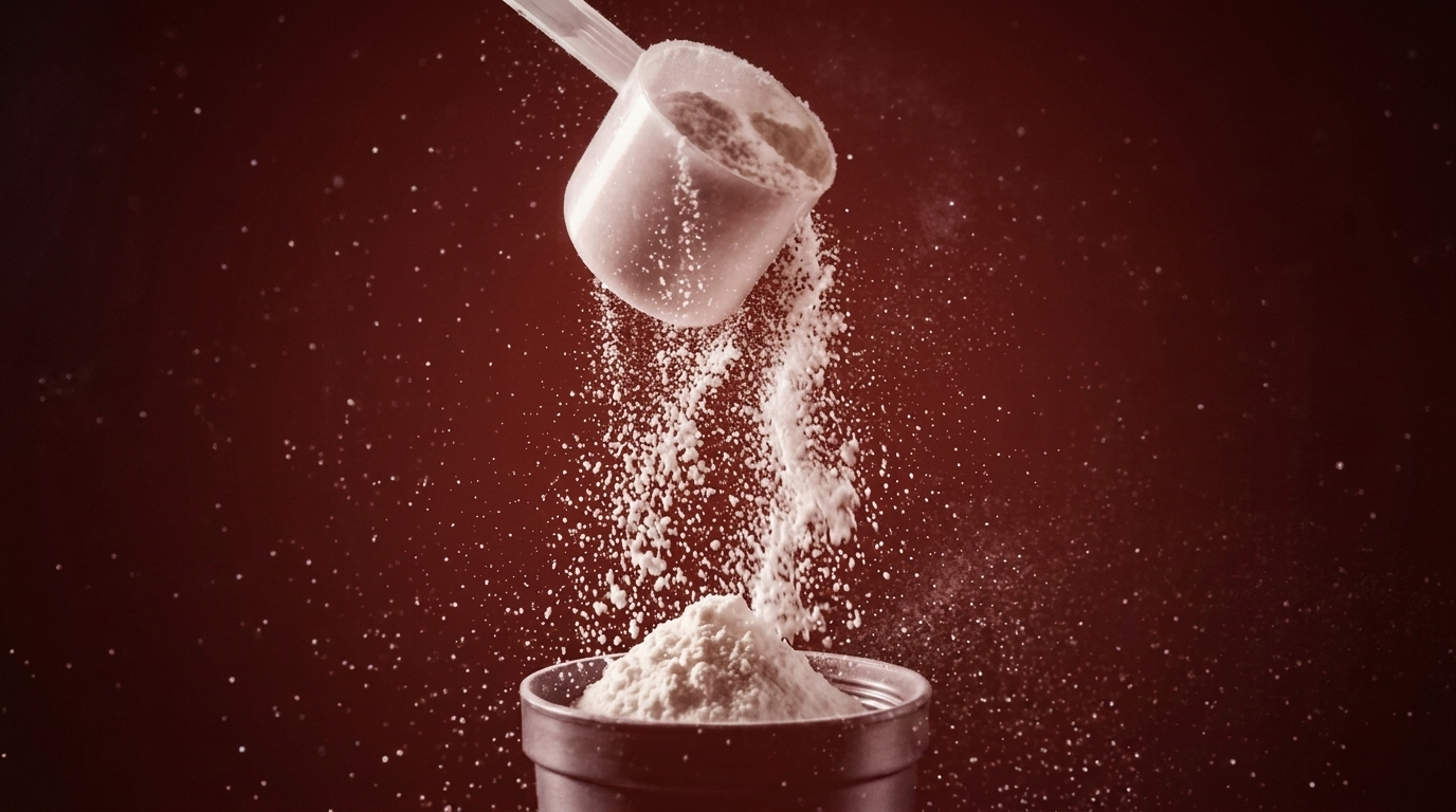 Creatine powder scoop